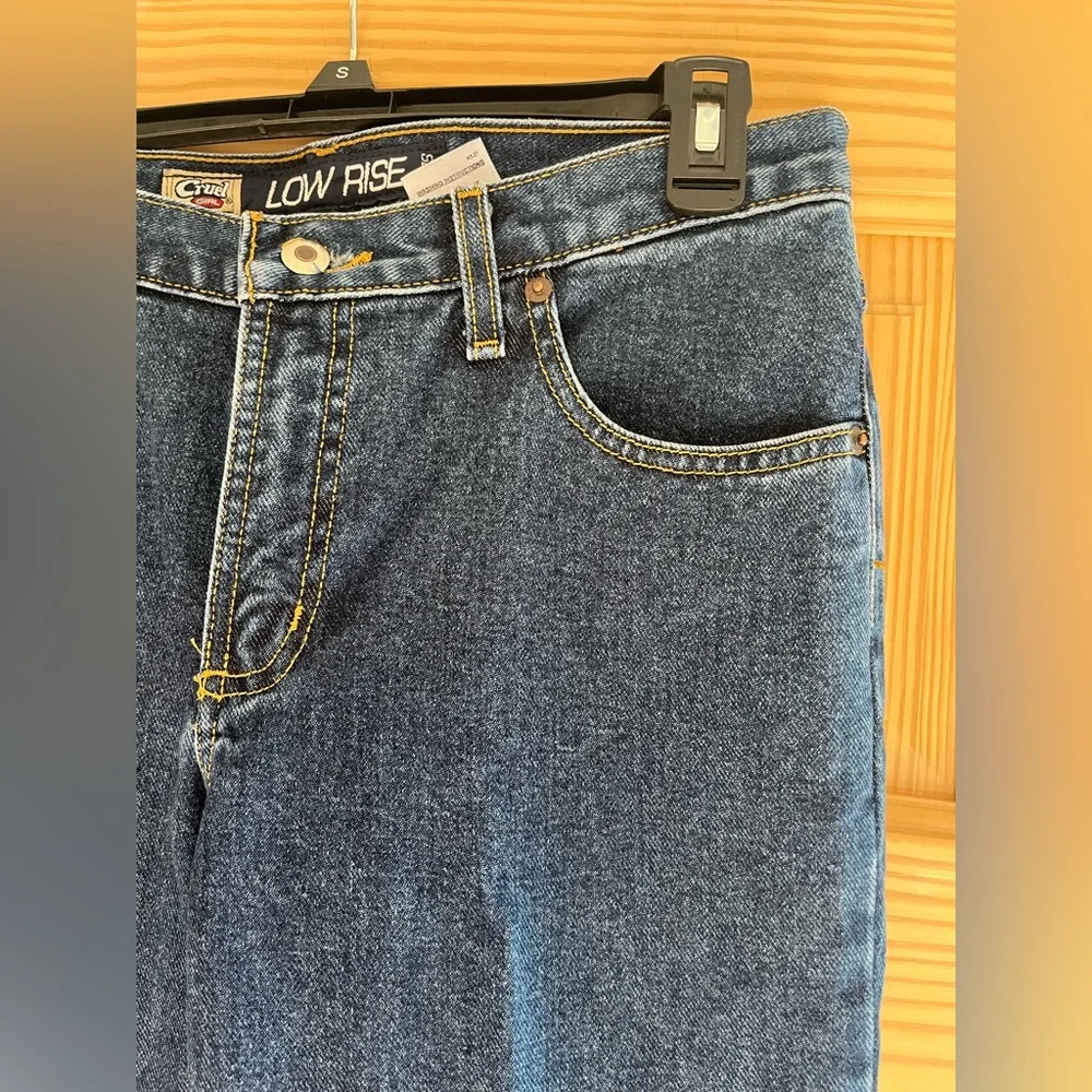 Cruel Jeans Low Rise Slim Size 9 Xtra Long - Picture 4 of 7
